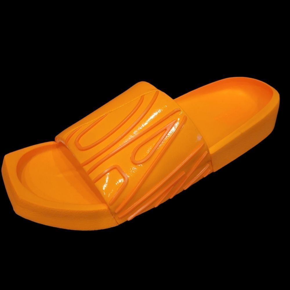 Jordan Orange Slide Sandals View 6
